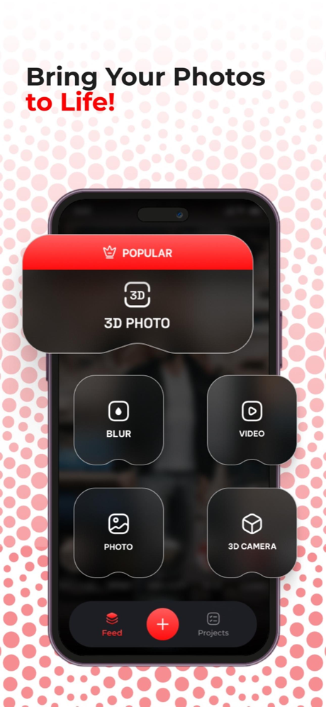 Parallax: 3D 사진 카메라 및 필름 효과 screenshot 3