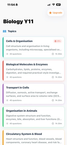 Biology Y11 screenshot