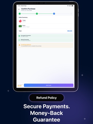 GetCode: Virtual SMS Number iPad screenshot