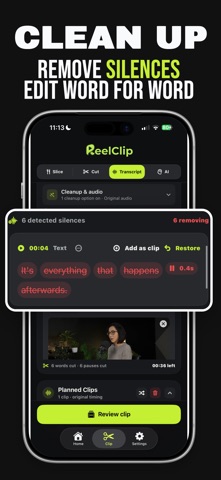ReelClip: Video Clip Editor screenshot