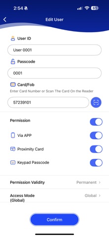BLE Key App Screenshot 5 of 6