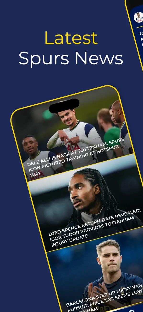 Screenshot #1 pour Spurs Web - Tottenham Hotspur