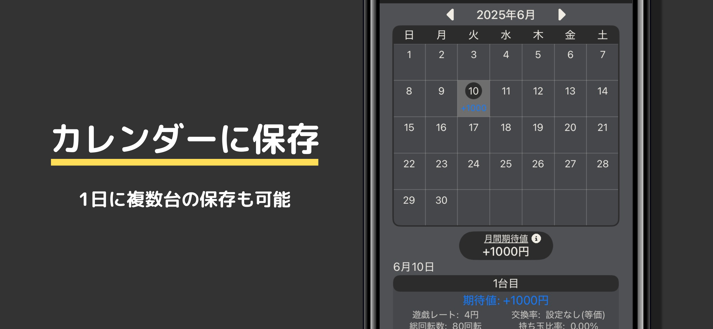 パチンコ期待値計算 P-LOG