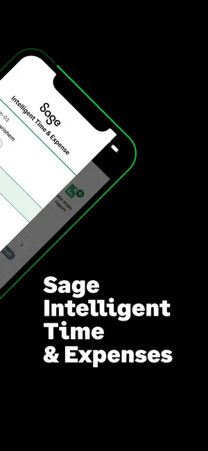 Sage Intelligent Time & Exp. screenshot 2