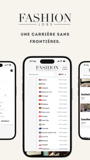 Скриншот Fashion Jobs на iPhone 2