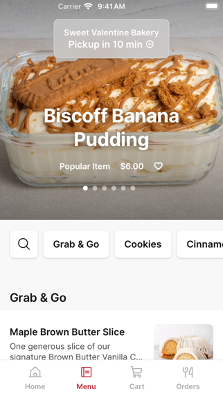 Screenshot 2 of Sweet Valentine Bakery App