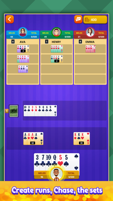 Rummy 500: Card Game Screenshot