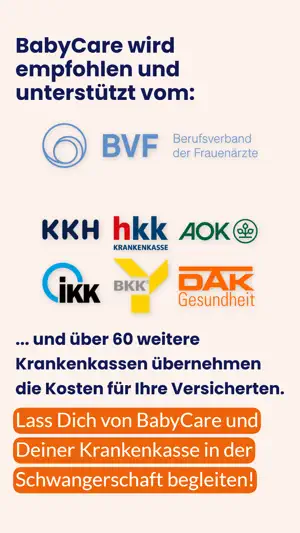 BabyCare - Gesund & Schwanger screenshot 2