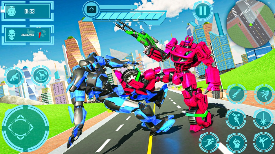 #4. Horse Robot : Robot Car Games (iOS) 由: ALI FARZAN TAHAA