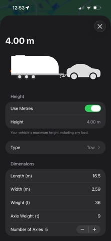 Operator: Truck GPS iPhone screenshot