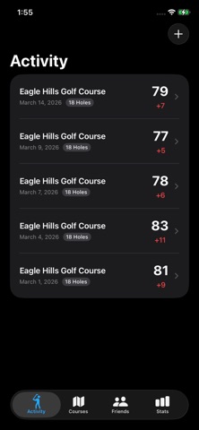 GolfTrax - Track Your Game Screenshot 1 of 6