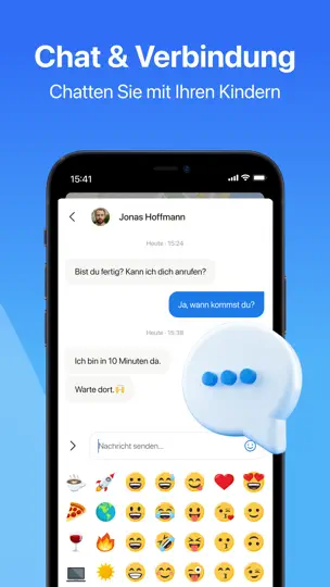 Screenshot von ISharing: Live Standort Teilen auf dem iPhone 8