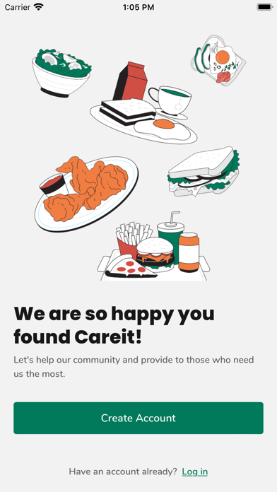 Careit Food Donation & Rescue Screenshot