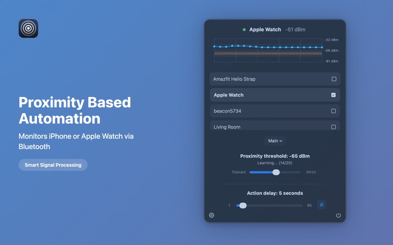 ProximityShortcuts screenshot
