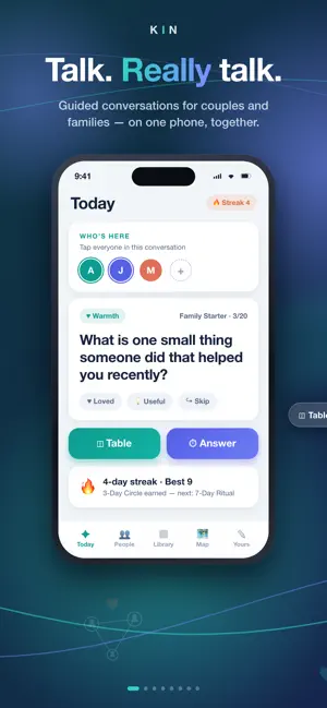 Kin: Family Conversations screenshot 1