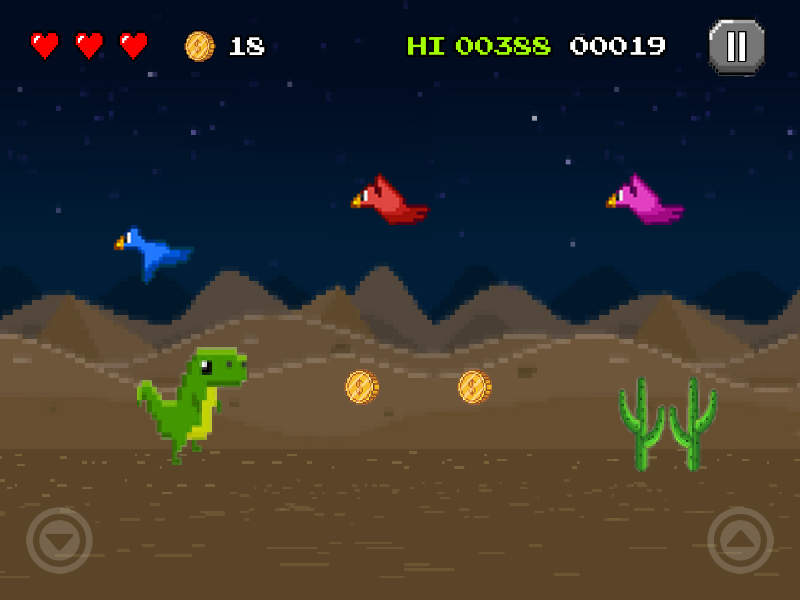 Pixel Dino Dash – Retro Runner screenshot 7
