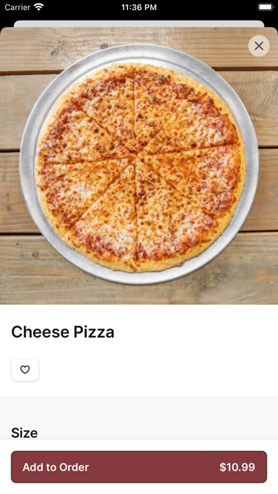BWP - Pizza Island iPhone screenshot 3 - Food & Drink app