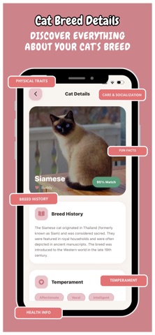 Meow AI: Cat Translator & Care iPhone screenshot