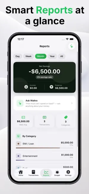 Waltro: Expense Budget Tracker screenshot 4