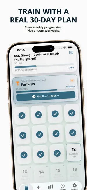 30 Day Workout Plan screenshot 2