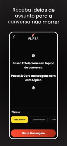 Flirta - Assistente de Paquera Screenshot 4 of 4