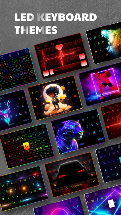 LED Keyboard - RGB Color