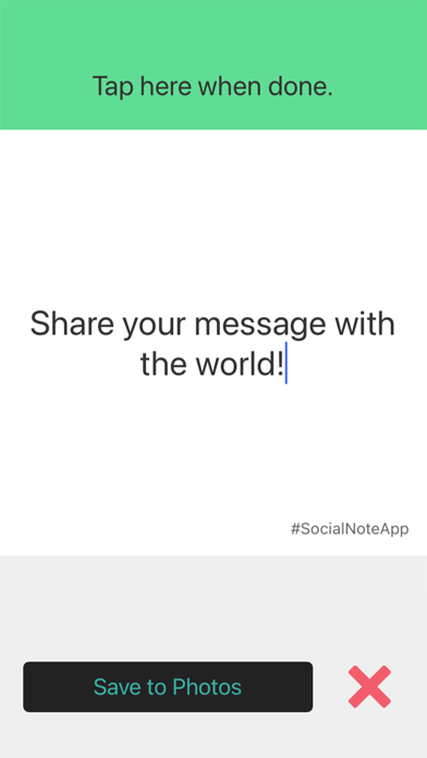 Screenshot #1 pour SocialNote - Share your words