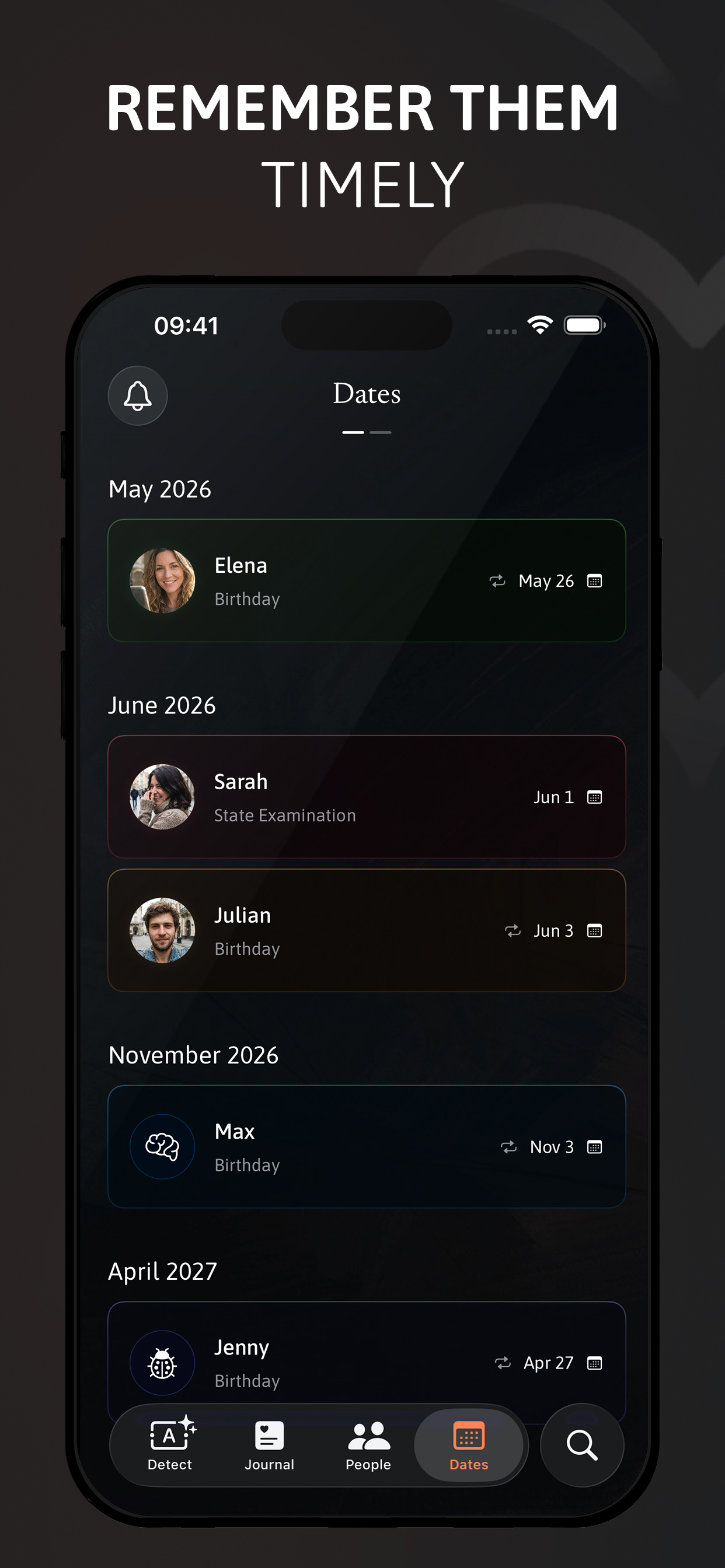 remember them: People Notes screenshot 7