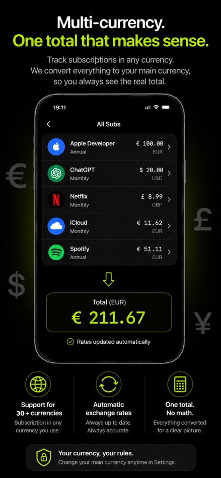 #4. Subs-Tracker 2 (iOS) De: Juan Casanueva