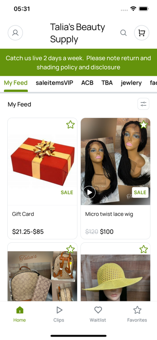 Talia's Beauty Supply Screenshot 2 of 4