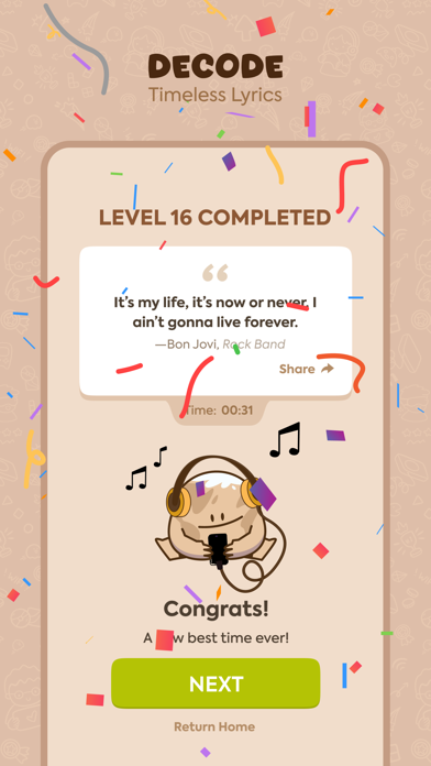 Cryptogram: Number & Word Game Screenshot