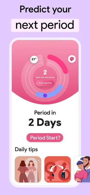 Period Tracker Free of Ads App screenshot 1