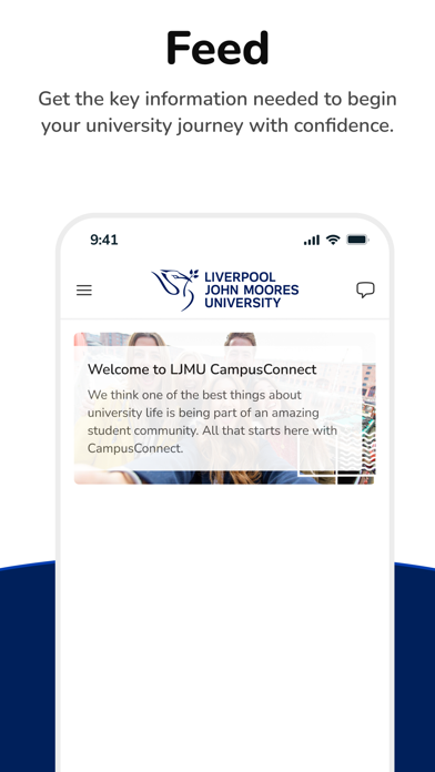 Screenshot #1 pour LJMU applicant CampusConnect