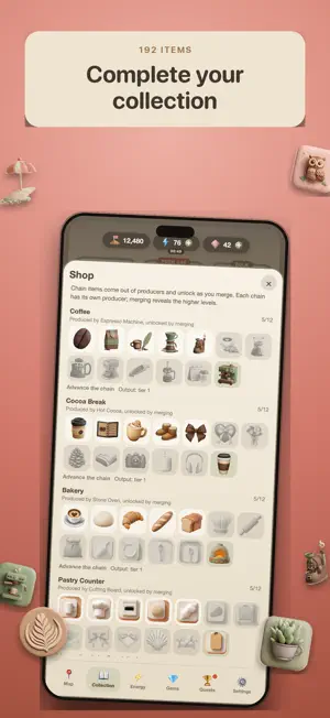 Cat Cafe: Cozy Merge screenshot 2