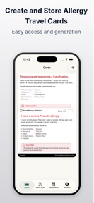 Food Allergy Options screenshot