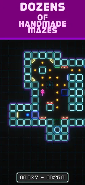 Neon Labyrinth screenshot 2