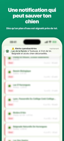 Alerte Cyanobactérie - Gambade iPhone screenshot 3