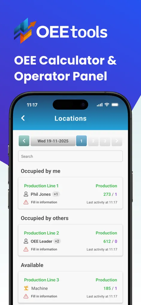 OEE Tools - Business App | MWM