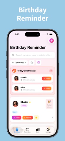 Birthday Reminder & Countdown® Screenshot 2 of 5