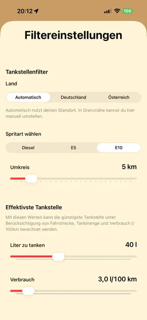 HB-SpritPreise screenshot 2