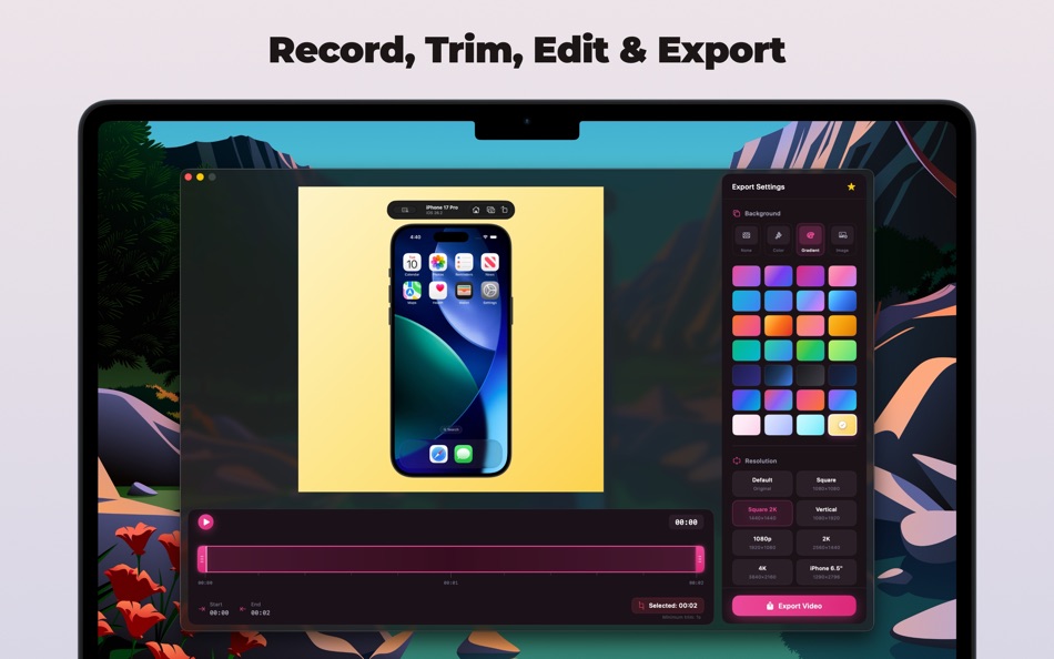 #2. SimRecorderX (macOS) By: Balaji Venkatesh