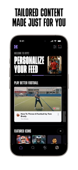 Hype: Built for Athletes Screenshot 1 of 3