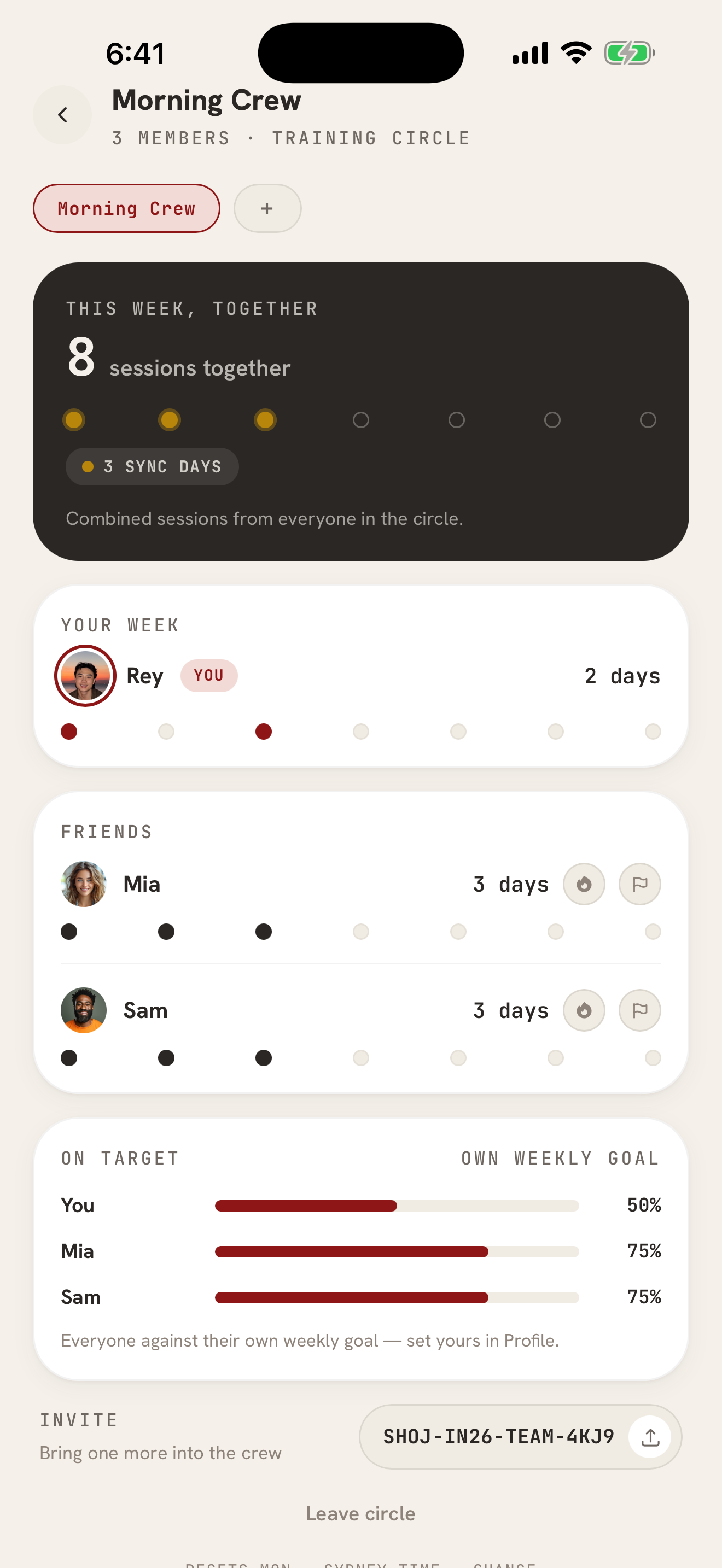 Shojin: Gym Workout Tracker screenshot 6