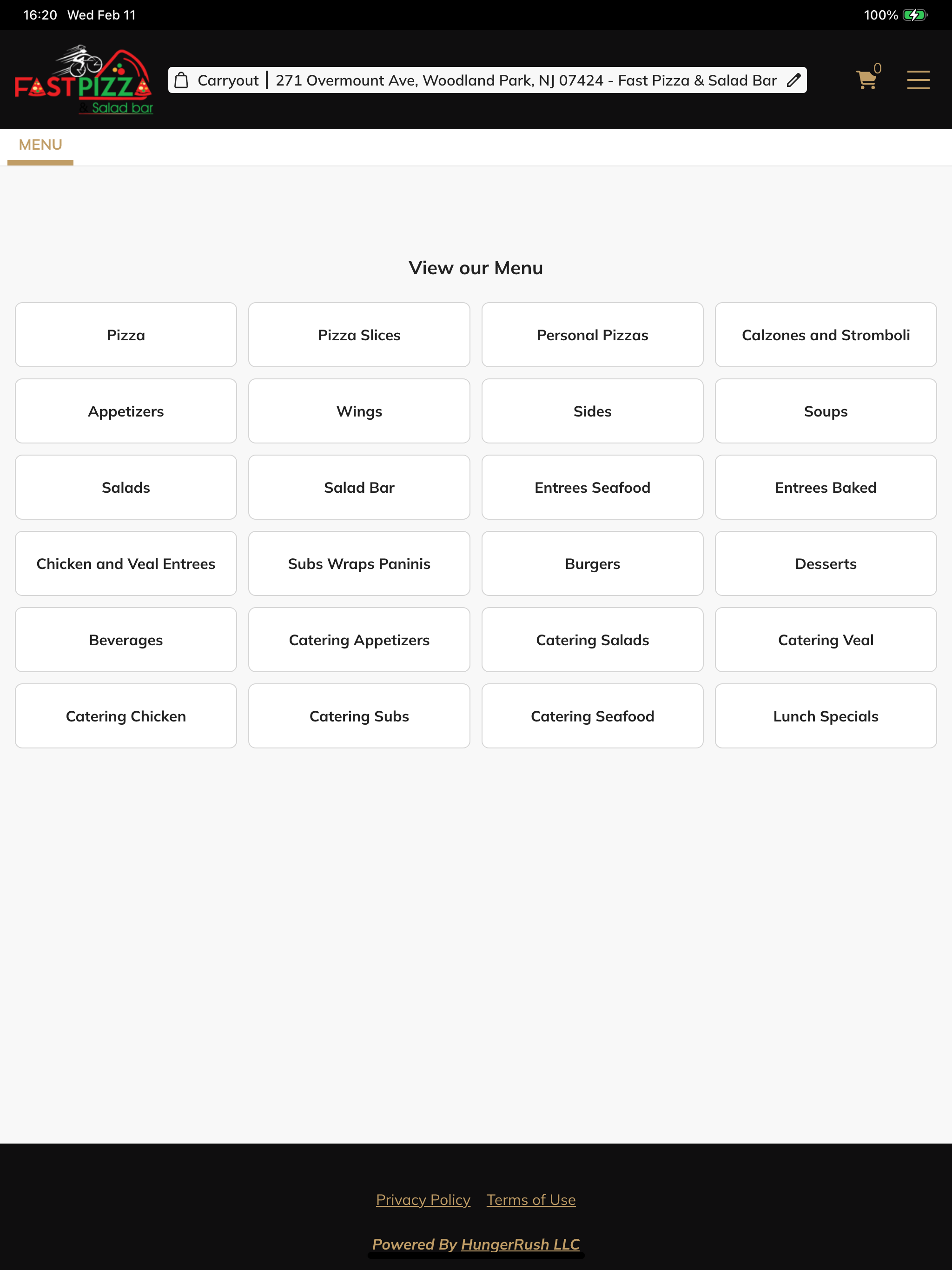 Fast Pizza & Salad Bar screenshot 5