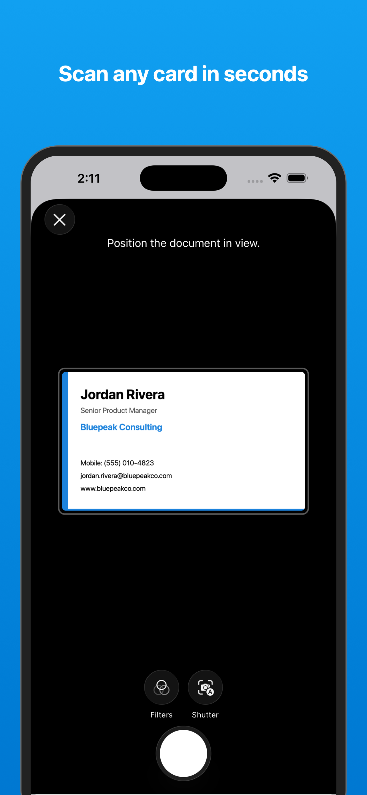 MyPocketScanner screenshot 2