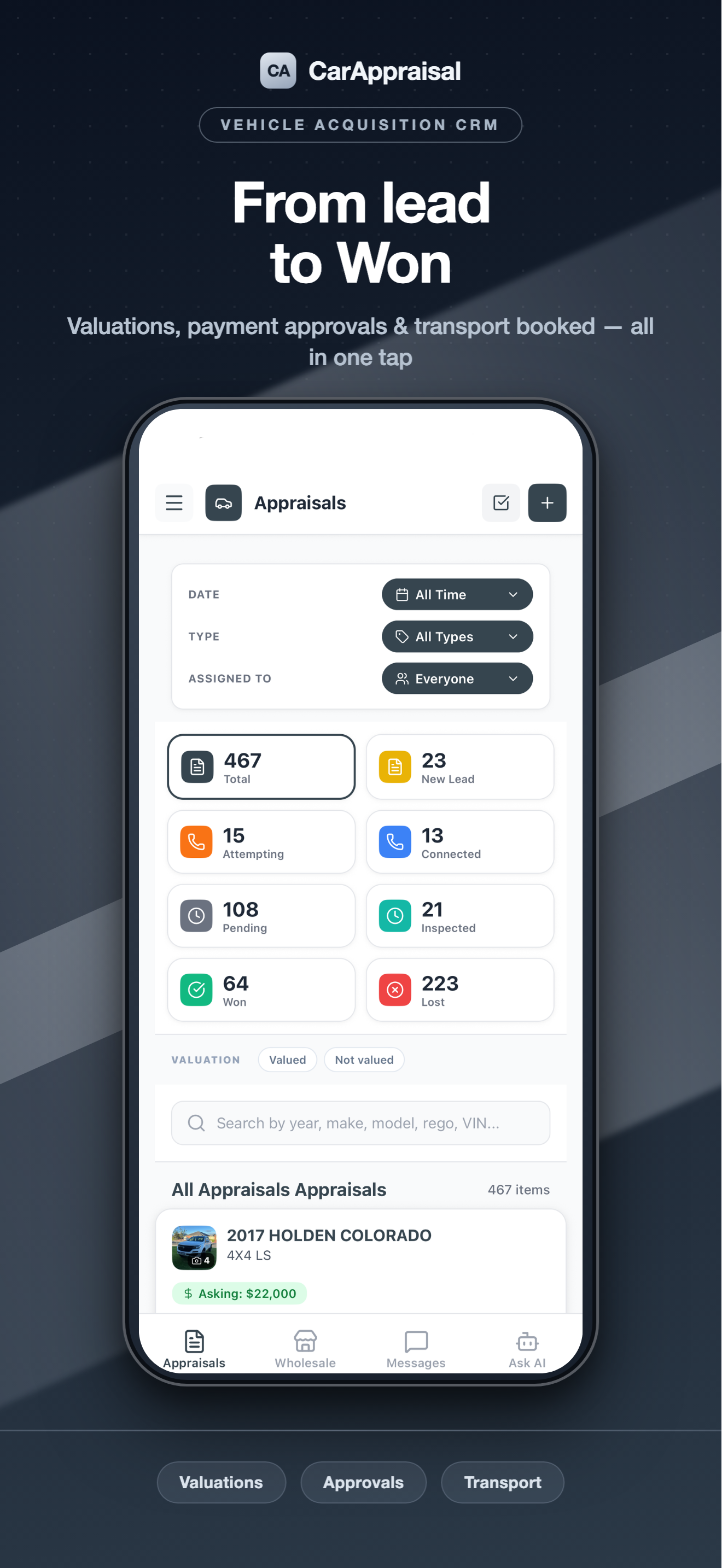CarAppraisal screenshot 2