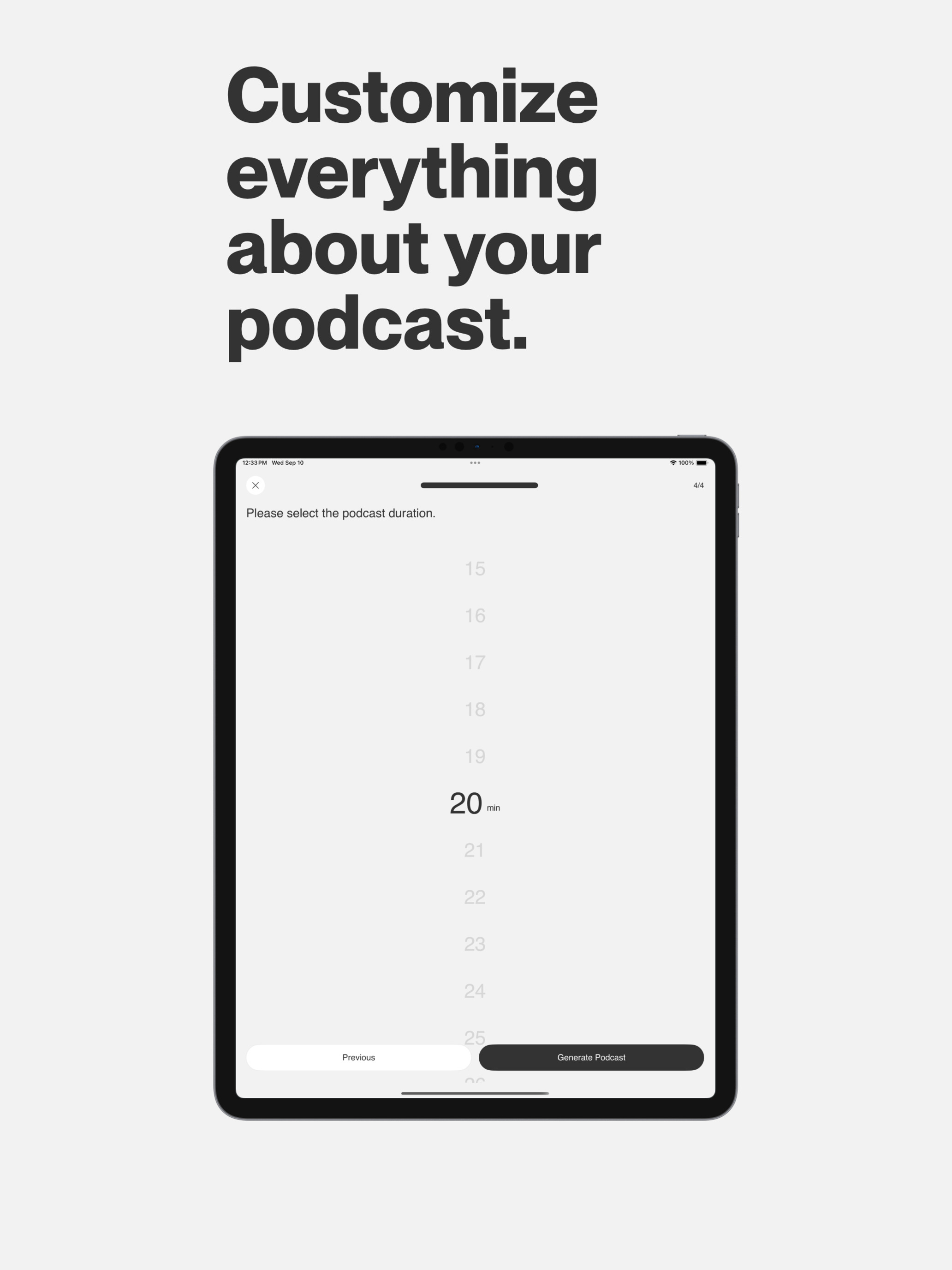 Castify — Generate AI Podcasts screenshot 9