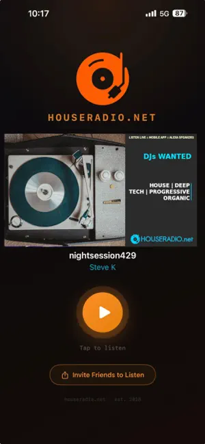 House Radio Net screenshot 1