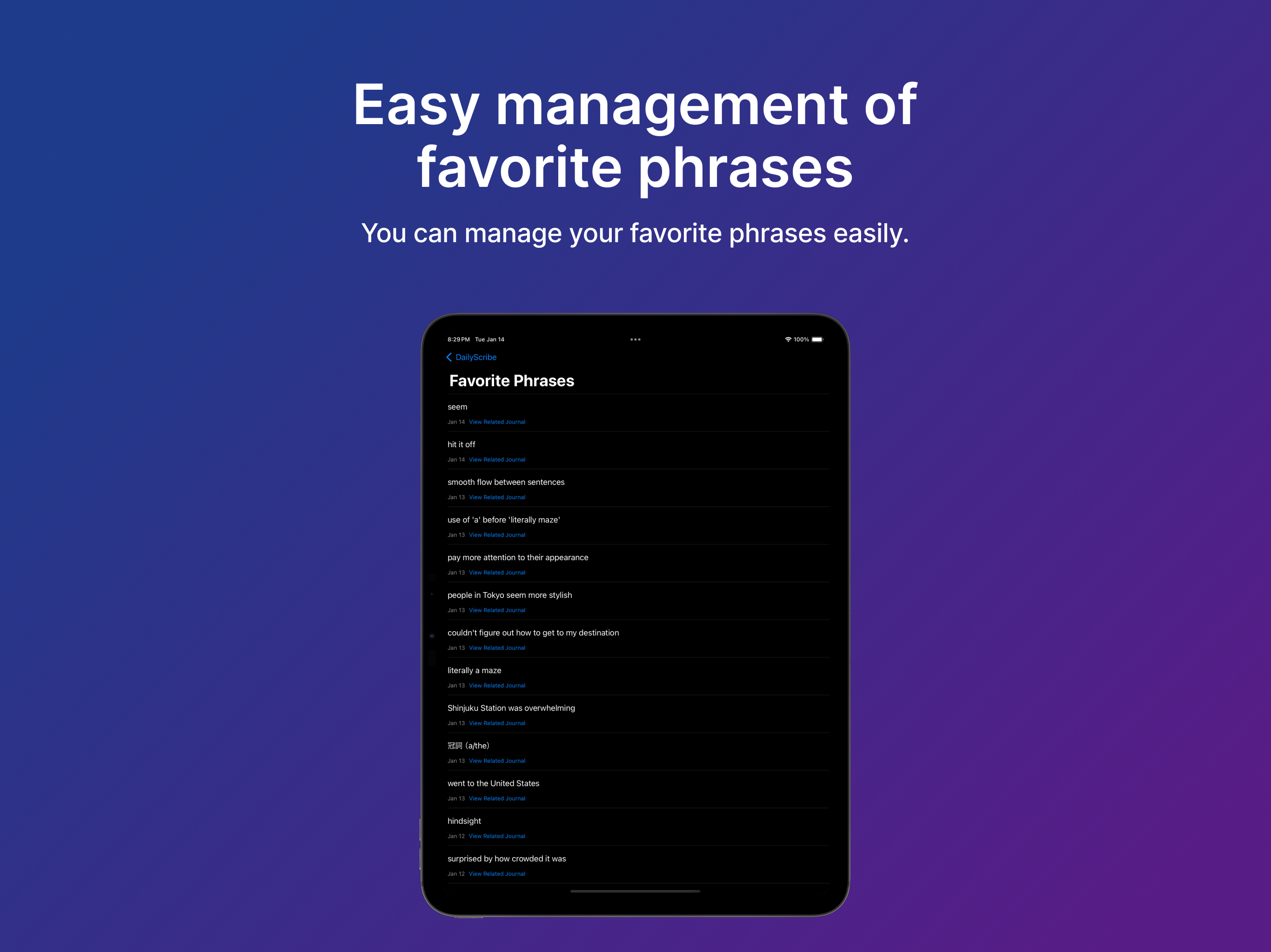 AI English Journal screenshot 15