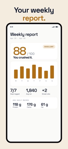 Healthy Bears. Calorie Counter screenshot